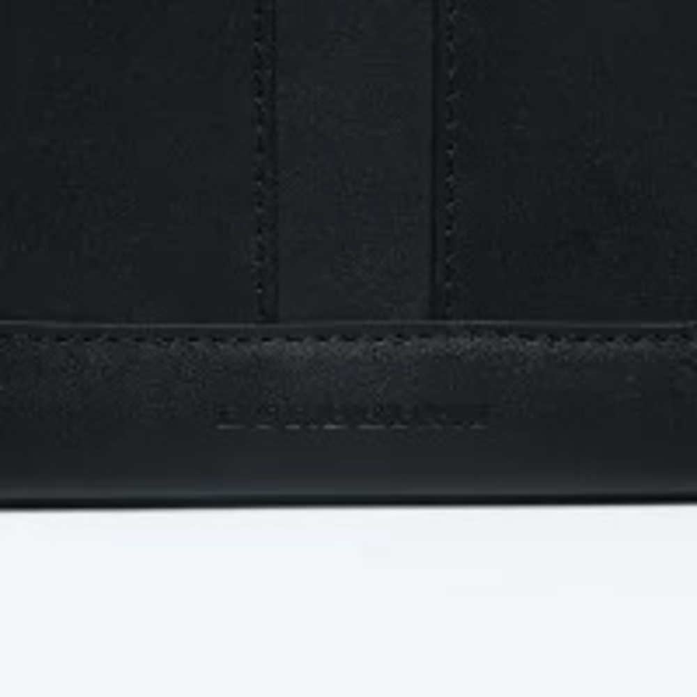 Burberry Leather One Shoulder Hobo Bag Black - Picture 9 of 13